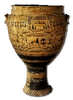 Krater ca. 750-735 BC